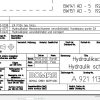 Bomag BW141AD 5 BW151AD 5 Hydraulic Schematic Drawing No A92111363 03 2012 EN DE