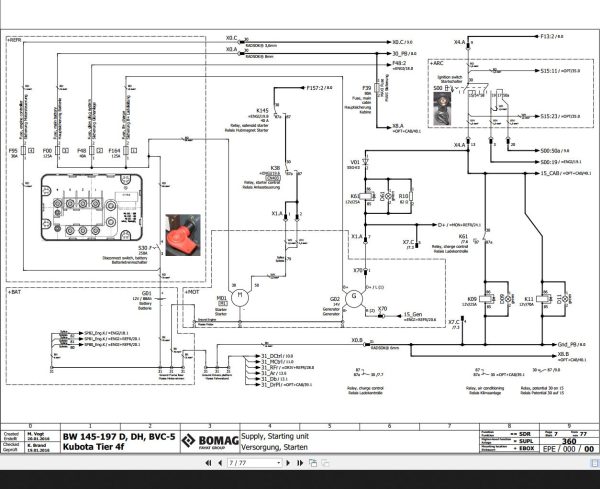 Bomag BW145 197D DH BVC 5 Kubota Tier 4f Wiring Diagram Function 360 2016 EN DE 1