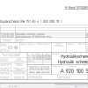 Bomag BW151 AC 4 Hydraulic Schematic Drawing No A92010057 02 2004 EN DE