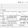 Bomag BW151 AC 5 Hydraulic Schematic Drawing No A92111366 2013 EN DE