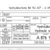 Bomag BW154 ACP 4i AM TE Hydraulic Schematic Drawing No 87613149 2018 EN DE