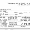 Bomag BW154 ACP 4i TE BW154 ACP 4v Hydraulic Schematic Drawing No 87613150a 2018 EN DE