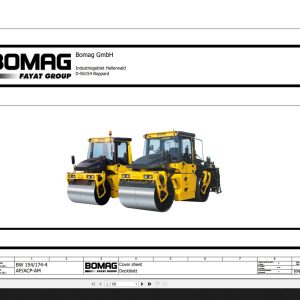 Bomag BW154 174 4 AP ACP AM Wiring Diagram Function 87 2011 EN DE