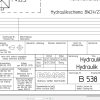 Bomag BW24 27RH Hydraulic Schematic Drawing No 53811000 2006 EN DE 1