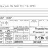 Bomag BW24 27RH Pneumatic Schematic Drawing No B53812000 2006 EN DE 1