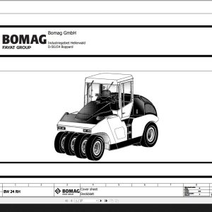 Bomag BW24RH Wiring Diagram Function 209 2013 EN DE
