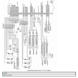 Caterpillar Truck C 11 Engine Wiring Diagrams