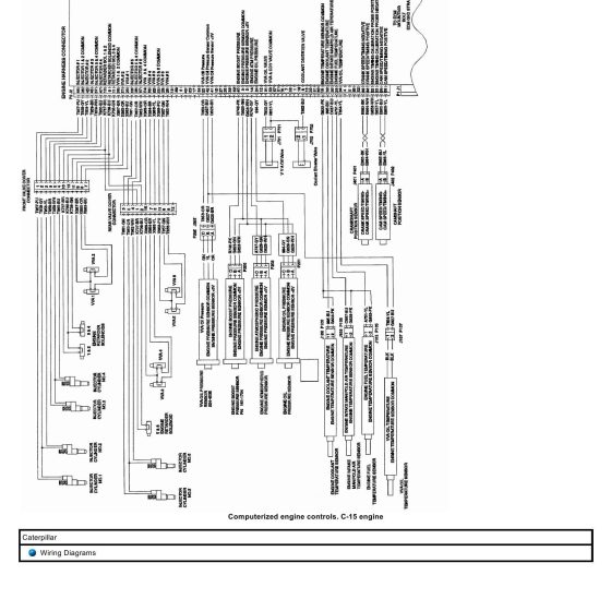 Caterpillar Truck C16 Engine Wiring Diagrams
