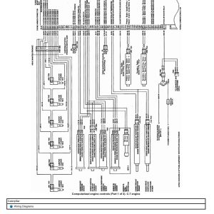Caterpillar Truck C 7 Engine Wiring Diagrams