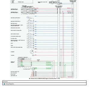 Cummins Truck ISL 8.9L wCM2150 SN Wiring Diagram Engine Controls