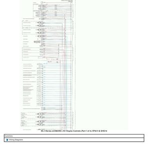 Cummins Truck ISL 9.0L wCM2350 L101 EPA13 GHG14 Wiring Diagram Engine Controls