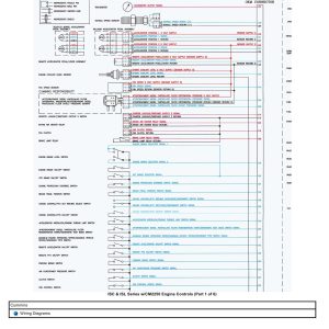 Cummins Truck ISL CM2250 Wiring Diagram Engine Controls