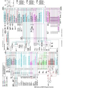 Cummins Truck ISM CM570 Wiring Diagram Engine Controls
