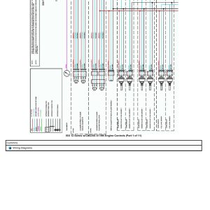 Cummins Truck ISX12 CM2350 X119B Wiring Diagram Engine Controls
