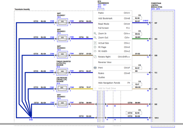 Ford Bronco Sport 2021 Electrical Wiring Diagram Connector Viewer Pinout 3