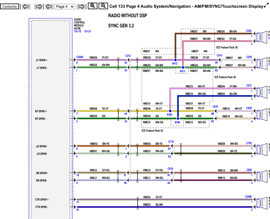 Ford Ecosport 2021 Electrical Wiring Diagram, Connector Viewer Pinout