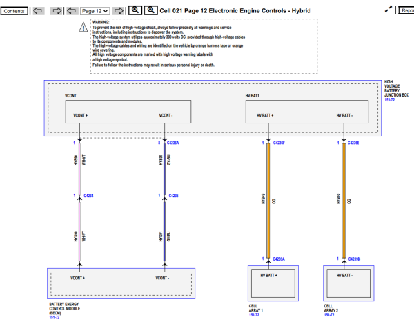 Ford F150 2021 Electrical Wiring Diagram Connector Viewer Pinout Engine 2