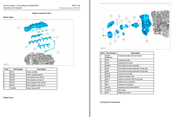 Ford F150 2021 Electrical Wiring Diagram Connector Viewer Pinout Engine 3