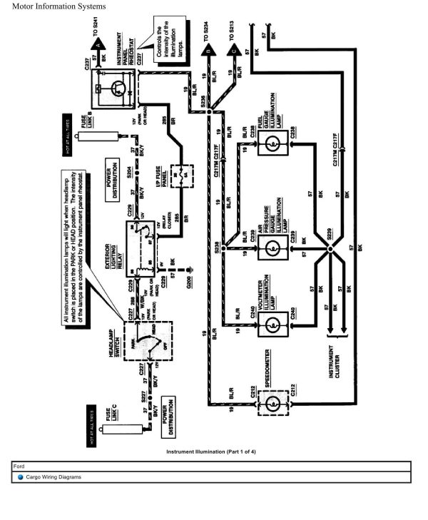 Ford Truck Cargo Wiring Diagrams 1