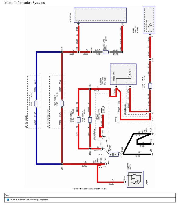 Ford Truck E450 Wiring Diagrams 2018 Earlier 1