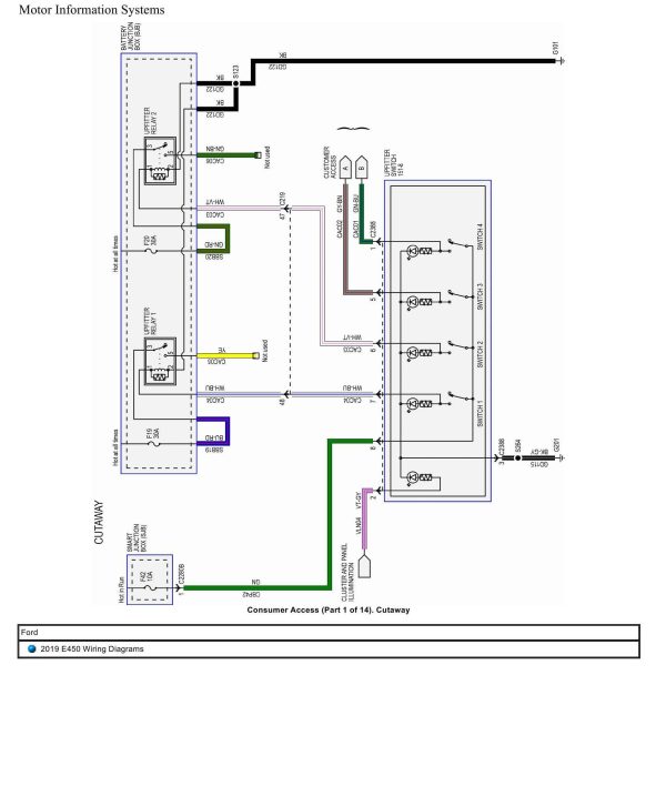 Ford Truck E450 Wiring Diagrams 2019