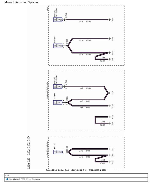 Ford Truck F450 F550 Wiring Diagrams 2018