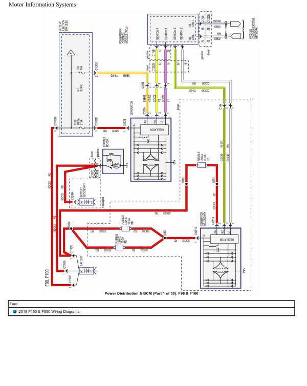 Ford Truck F450 F550 Wiring Diagrams 2018 1