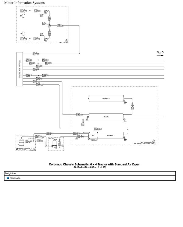 Freightliner Truck Coronado Wiring Diagrams