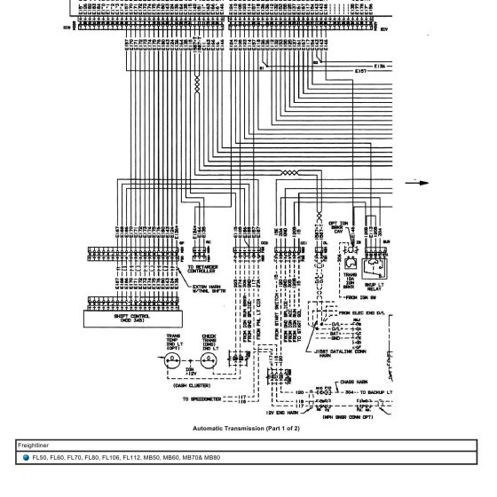 Freightliner Truck Coronado Wiring Diagrams