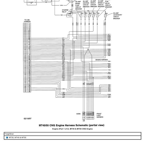 Freightliner Truck FLC112 Wiring Diagrams