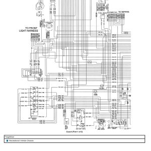 Freightliner Truck Recreational Vehicle Chassis Wiring Diagrams