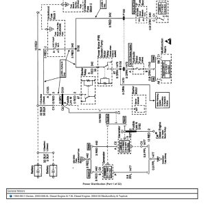 General Motors Truck C Series Diesel Engine MediumDuty Topkick Wiring Diagrams 1993 2005