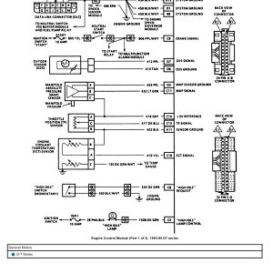 General Motors Truck D 7 Series ECM Wiring Diagrams