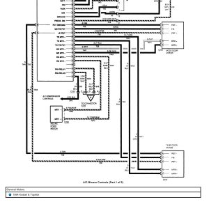 General Motors Truck Kodiak Topkick Wiring Diagrams 1994