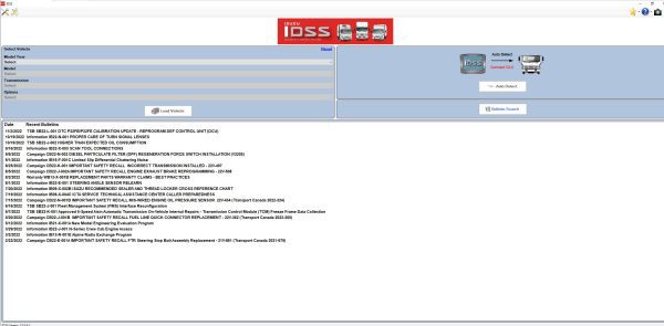 Isuzu IDSS USA 11.2022 Diagnostic Service System DVD 1