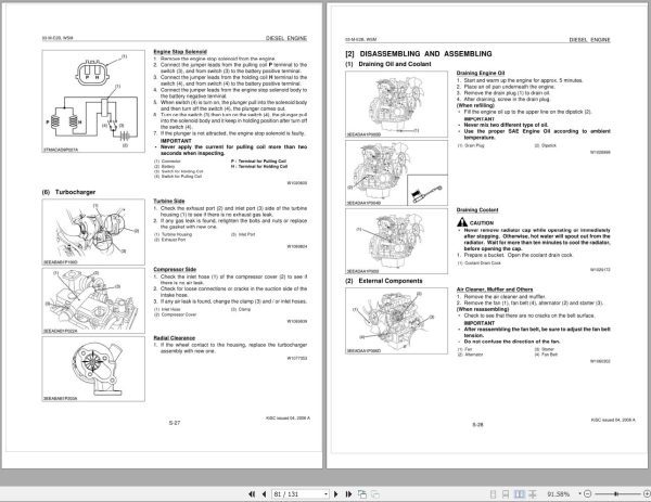 Kubota Diesel Engine 03 M E2B Series Workshop Manual 1