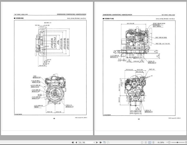 Kubota Diesel Engine BG Series Workshop Manual 1