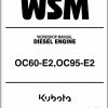 Kubota Diesel Engine OC60 E2 OC95 E2 Workshop Manual
