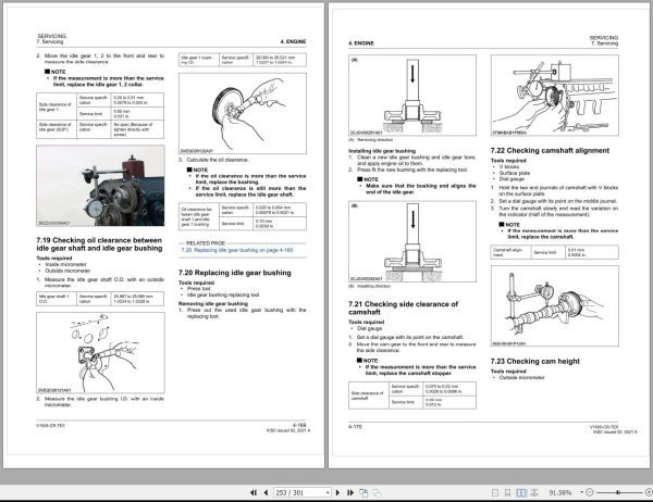 Kubota Diesel Engine V1505 CR TE5 Workshop Manual 1