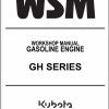 Kubota Gasoline Engine GH Series Workshop Manual