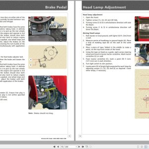Mahindra Tractor 00 Series 4500 5500 6000 6500 Operator Manual 1