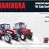 Mahindra Tractor 10 Cab Series 4510C Operator Manual