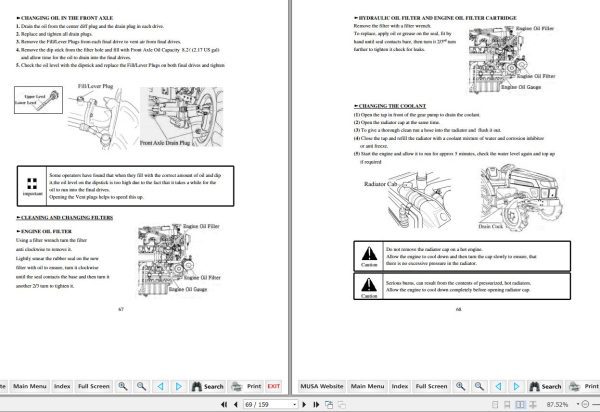 Mahindra Tractor 10 Series 4010 HST Operator Manual 1