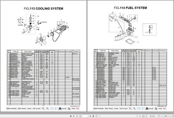 Mahindra Tractor 16 Series 2216 Gear HST Parts Manual 1