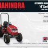 Mahindra Tractor 16 Series 2516 Gear HST Operator Manual