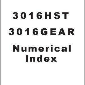 Mahindra Tractor 16 Series 3016 Gear HST Parts Manual