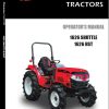 Mahindra Tractor 1626 Shuttle HST Operator Manual