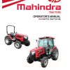 Mahindra Tractor 2555 Shuttle Cab Operator Manual
