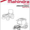 Mahindra Tractor 2638 HST Cab Operator Manual