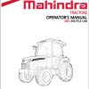 Mahindra Tractor 2665 Shuttle Cab Operator Manual